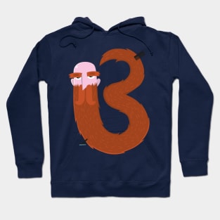 B beard Hoodie